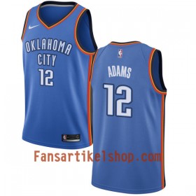 NBA Oklahoma City Thunder Trikot Steven Adams 12 Nike 2017-18 Blau Swingman - Herren